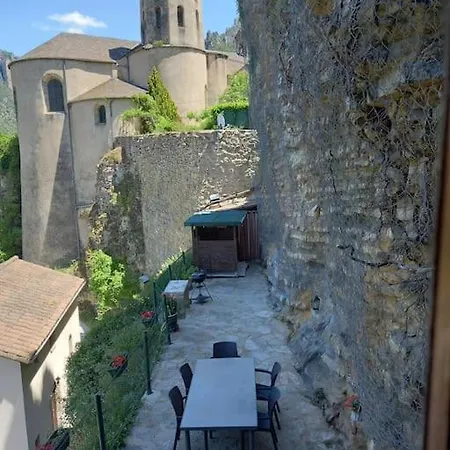 Maison Avec Magnifique Vue, Gorges Du Tarn Et Jonte Peyreleau Exterior foto