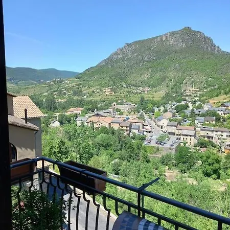 Maison Avec Magnifique Vue, Gorges Du Tarn Et Jonte Peyreleau Exterior foto